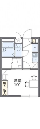 レオパレスフォンターナの物件間取画像